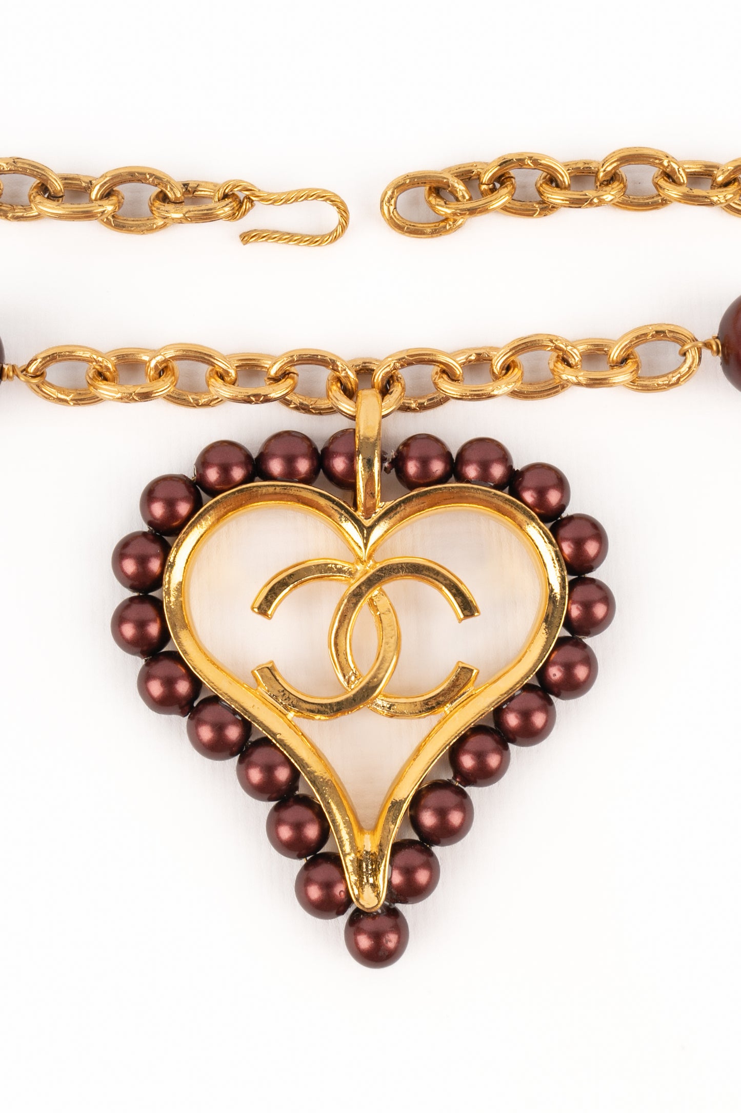 Collier "coeur" Chanel