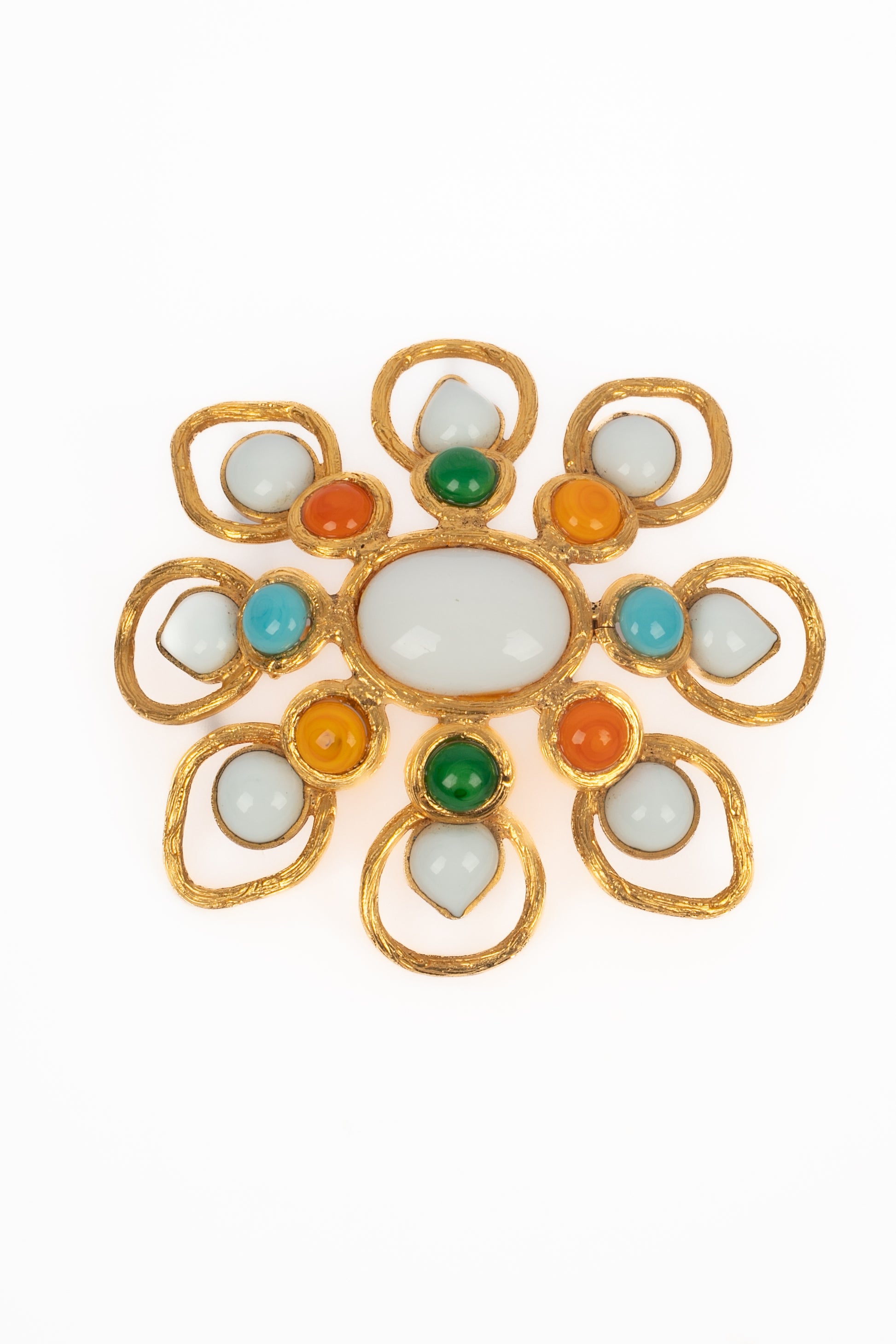 Broche pendentif Chanel été 1993