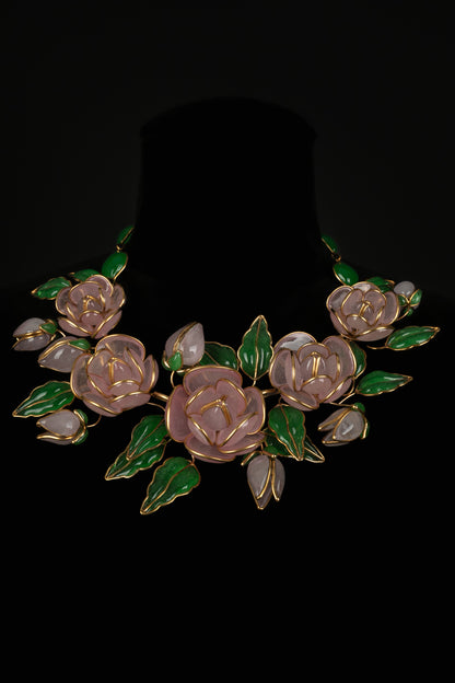 Collier de fleurs Augustine