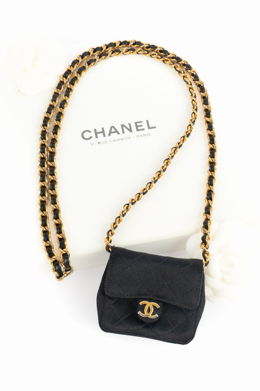 Sac "Classique Micro" Chanel collection 1989/1991