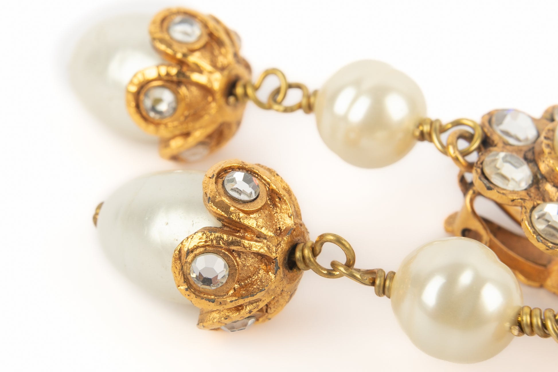 Boucles d'oreilles Chanel Hiver 1996