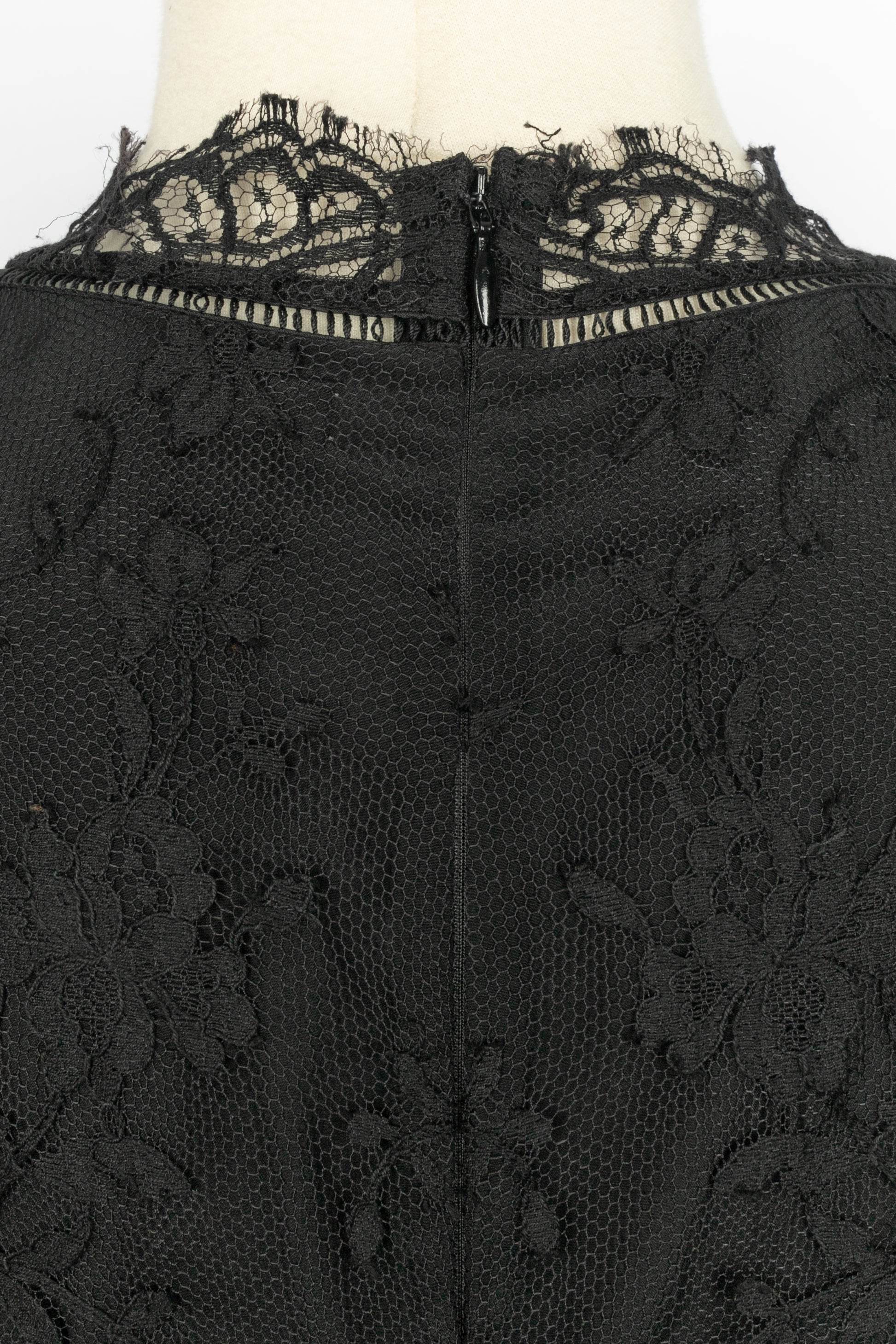 Robe en dentelle Alexander McQueen 