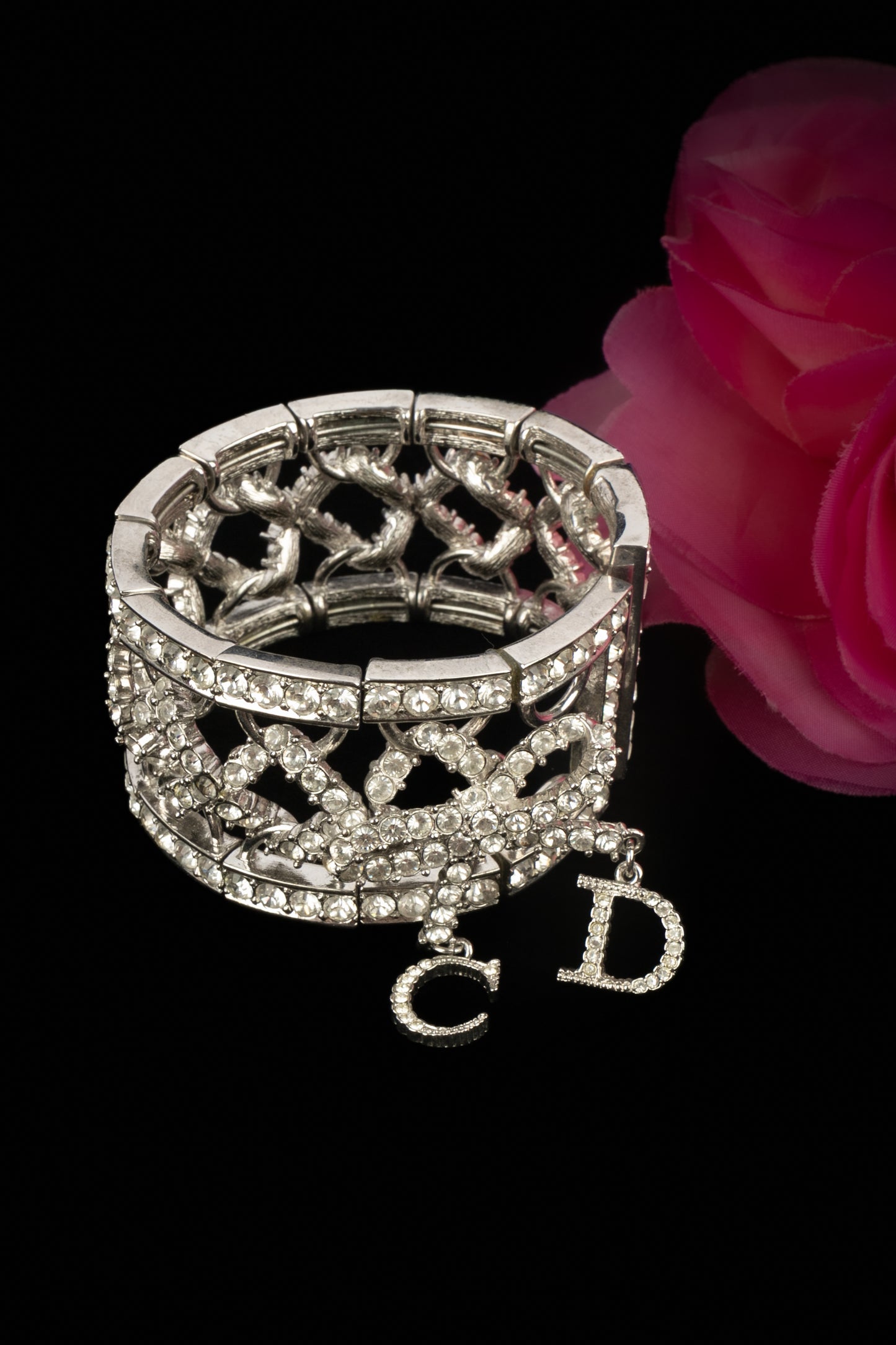 Bracelet argenté Christian Dior