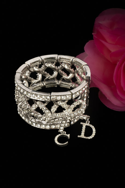 Bracelet argenté Christian Dior