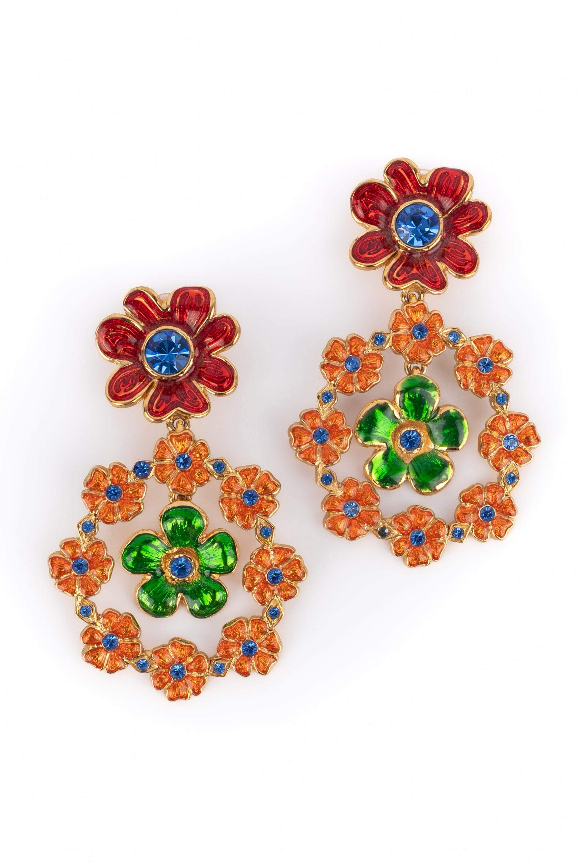 Boucles d'oreilles Yves Saint Laurent