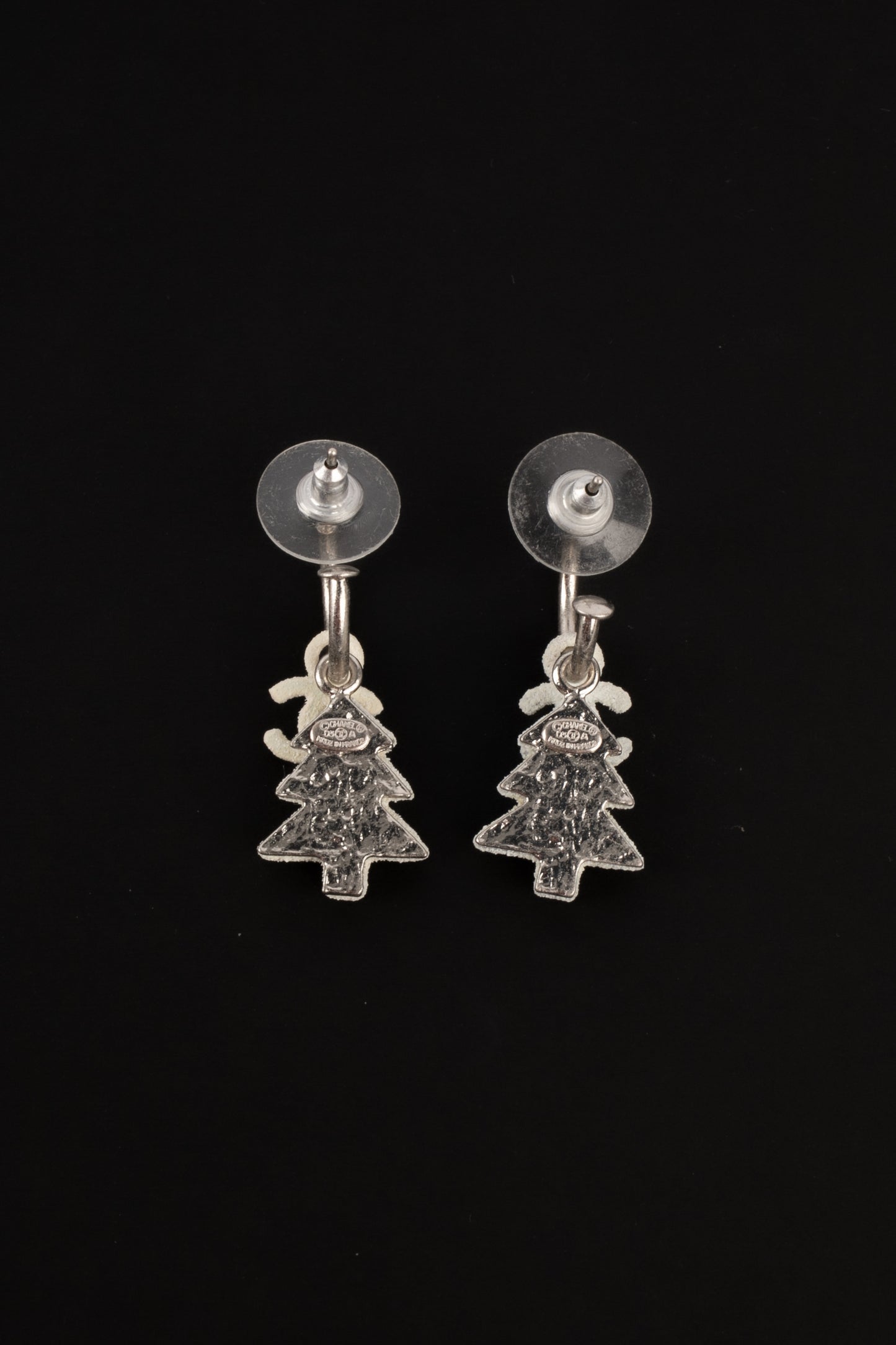 Boucles d'oreilles Chanel neige