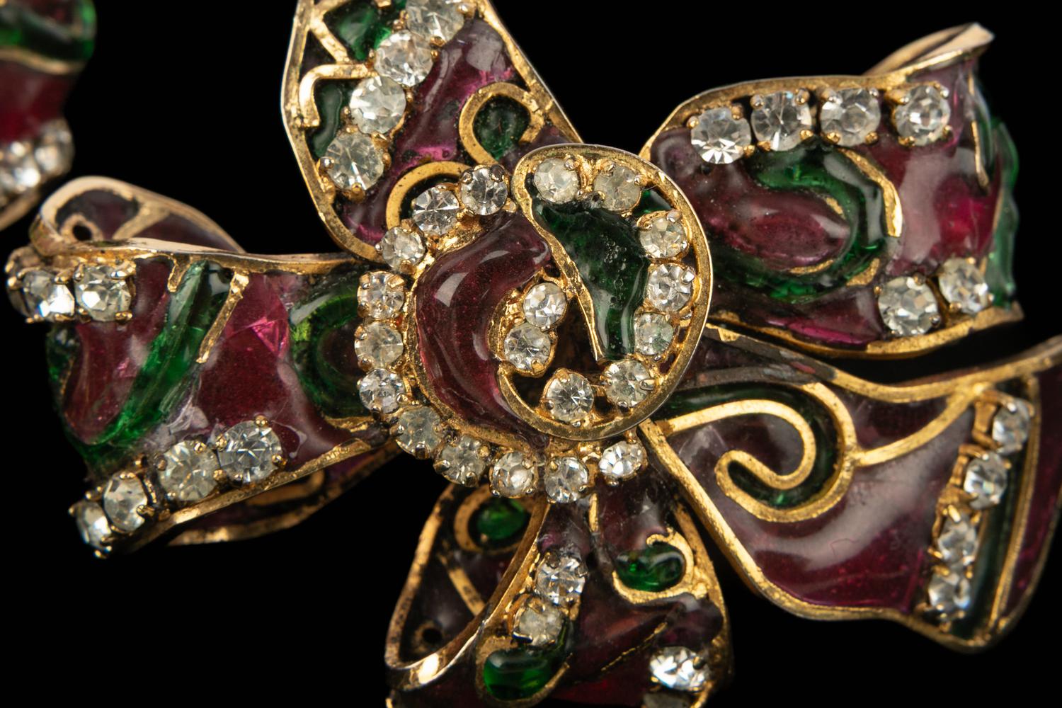 Parure "Noeud" Chanel 1980's