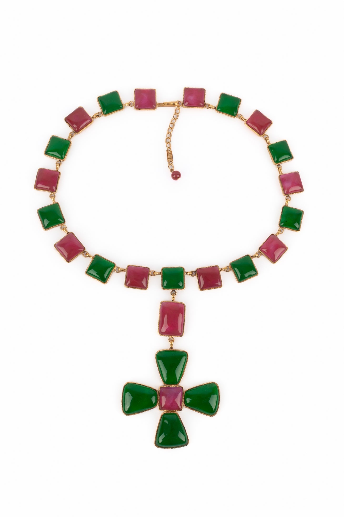 Collier croix Augustine