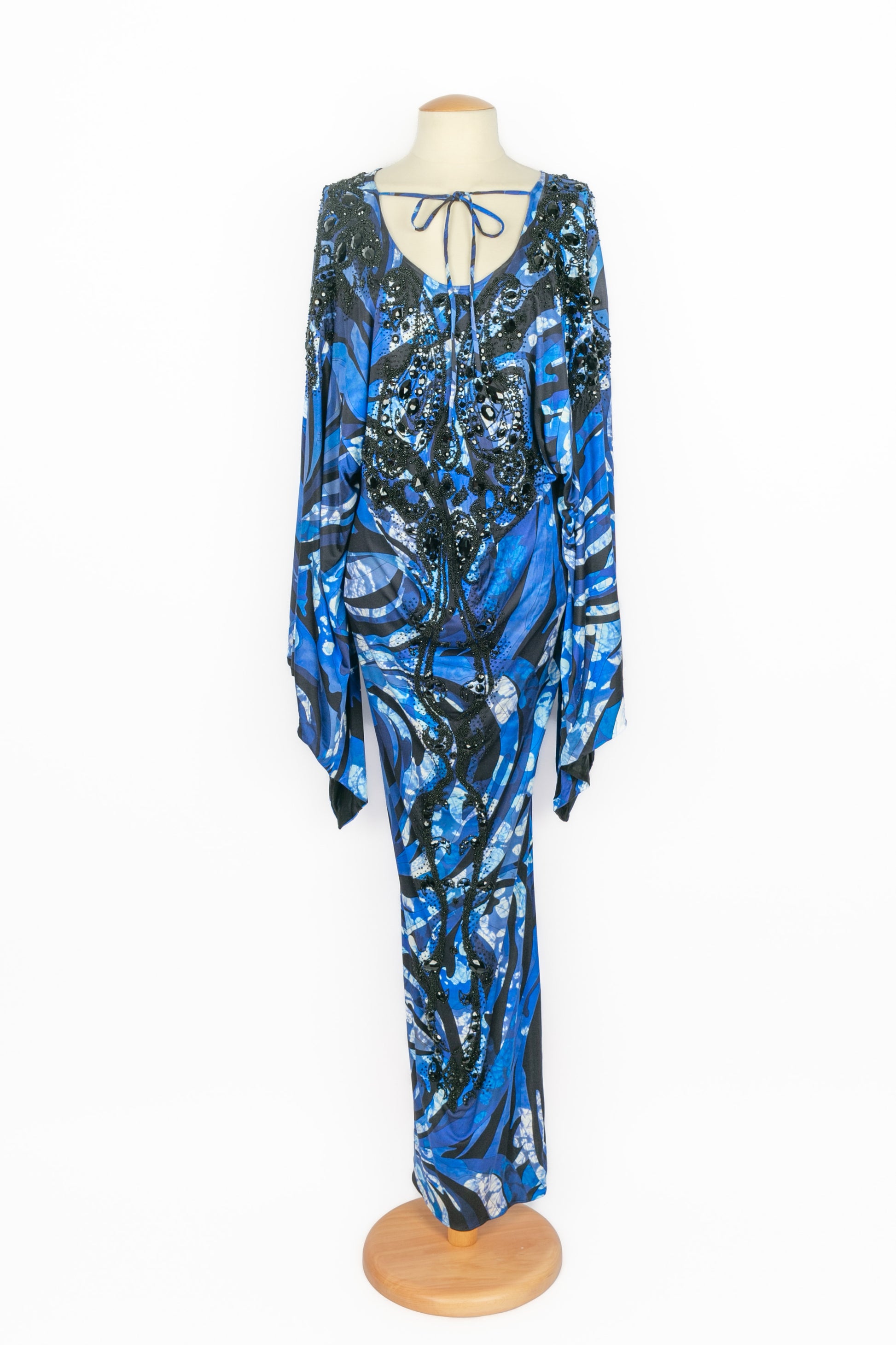Robe bleue Emilio Pucci