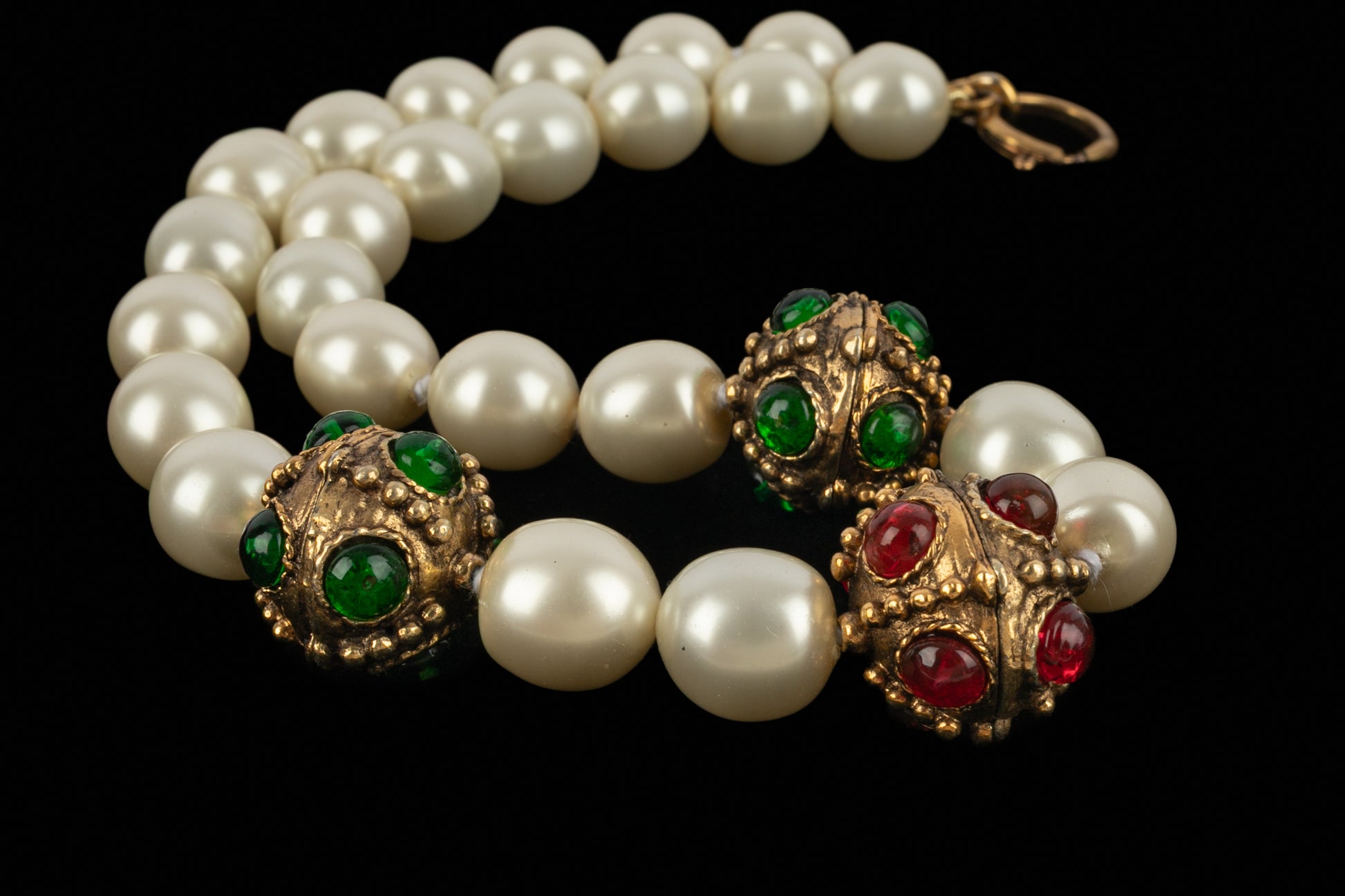 Collier de perles Chanel 1990's