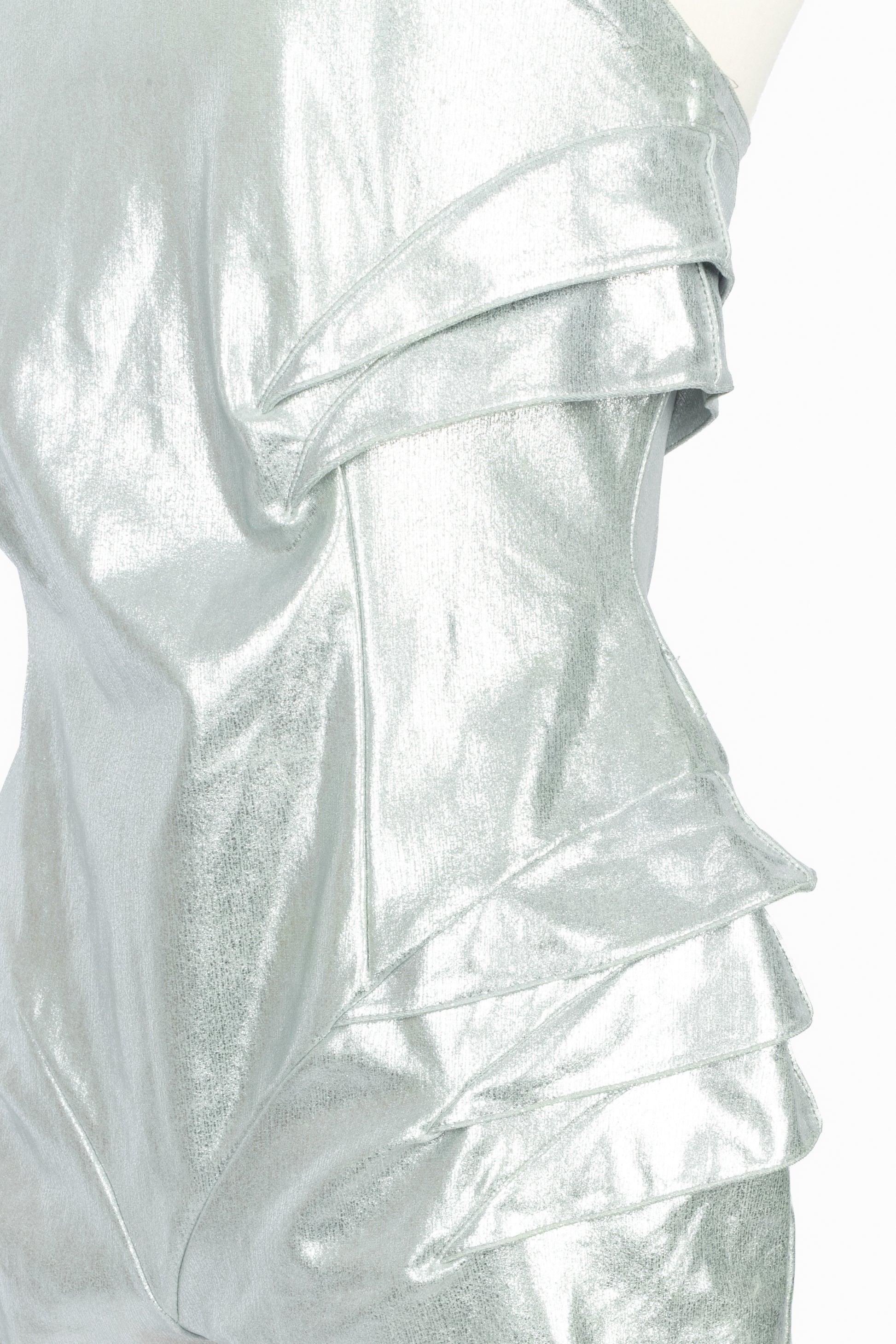 Combinaison argentée Thierry Mugler 1989