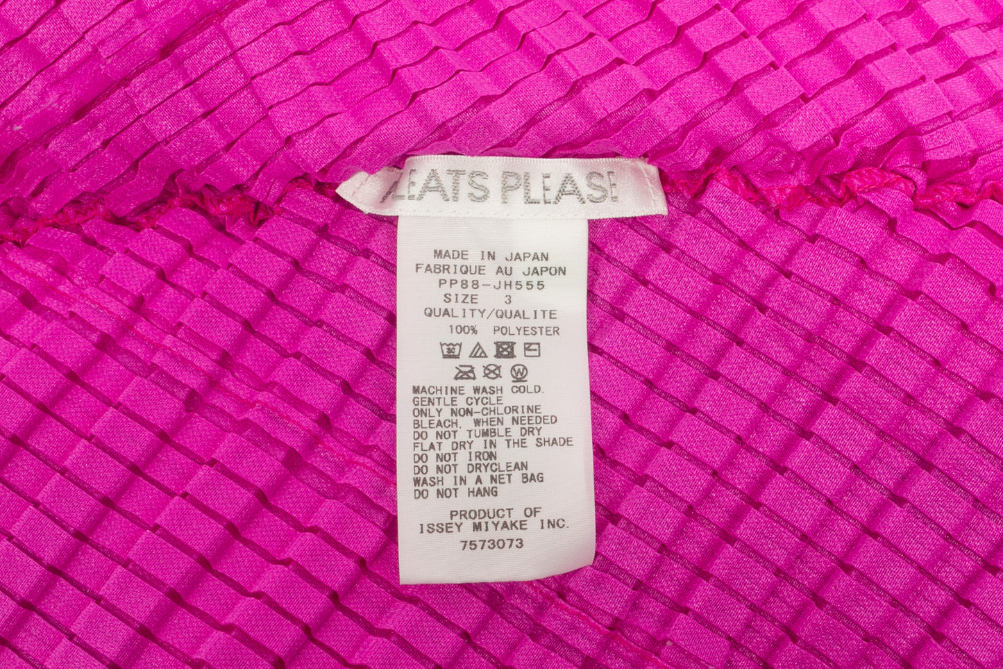 Haut Pleats Please Issey Myiake 2008