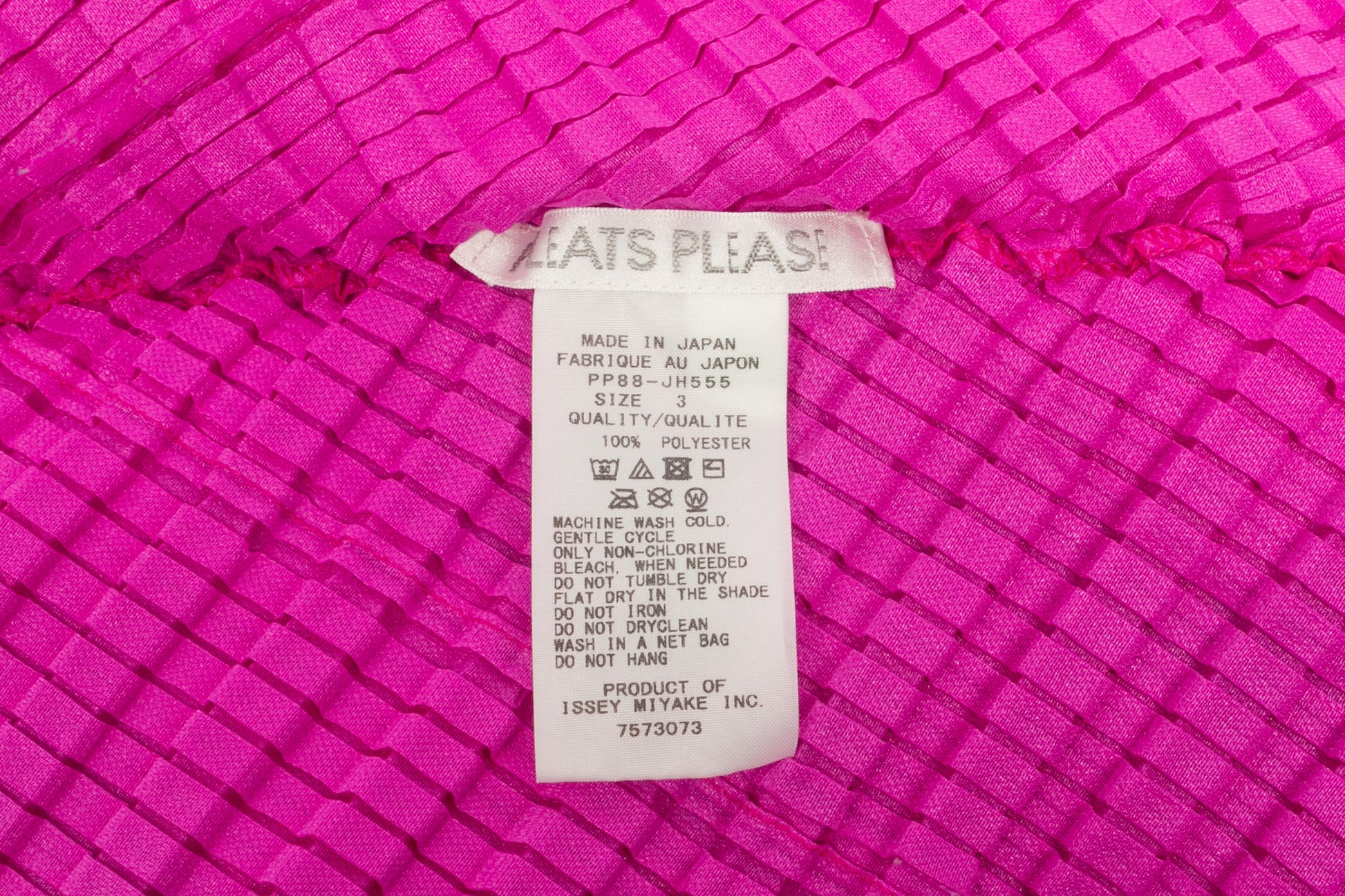 Haut Pleats Please Issey Myiake 2008