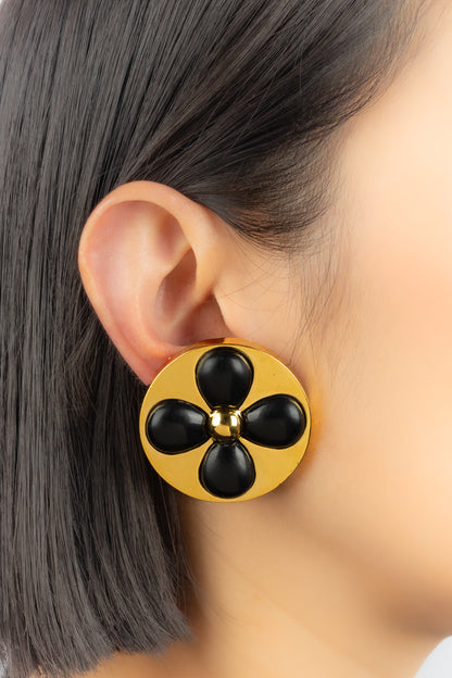 Boucles d'oreilles trèfles Chanel