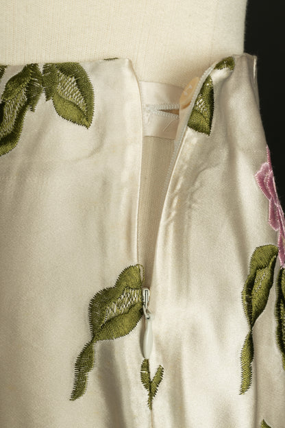 Pantalon fleuri Giorgio Armani