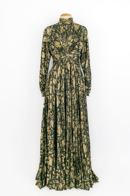 Robe en lamé Nina Ricci