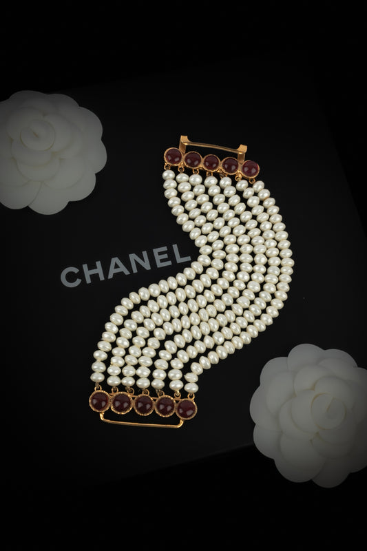Bracelet de perles Chanel Printemps 1995