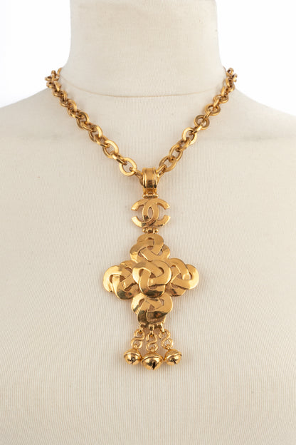 Collier pendentif Chanel 1996
