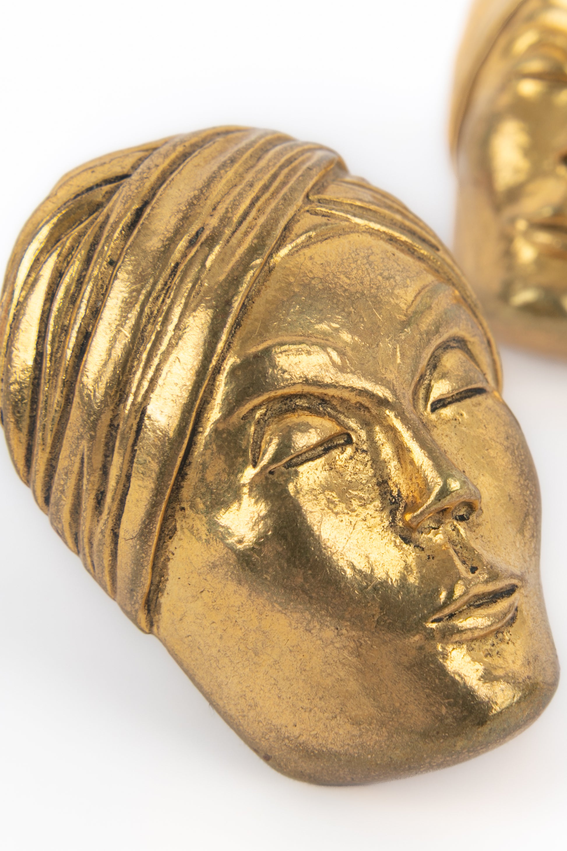 Boucles d'oreilles "visage" Isabel Canovas