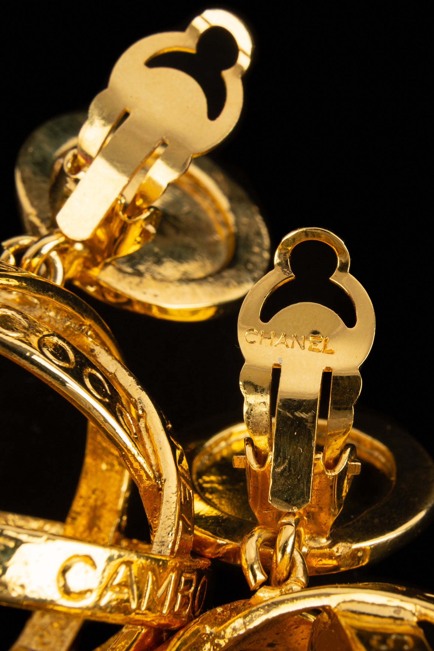 Boucles d'oreilles Chanel Haute Couture