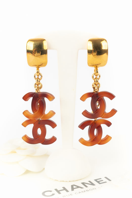 Boucles D'oreilles Chanel Zté 1994