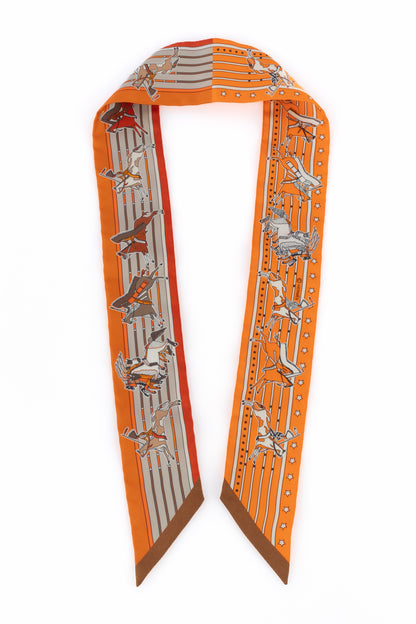 Twilly en soie Hermès