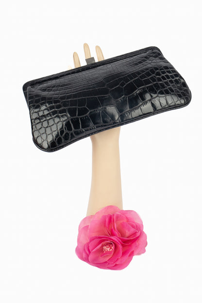 Pochette en crocodile Dior 