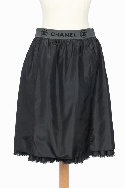 Jupe en soie Chanel Printemps 2006 