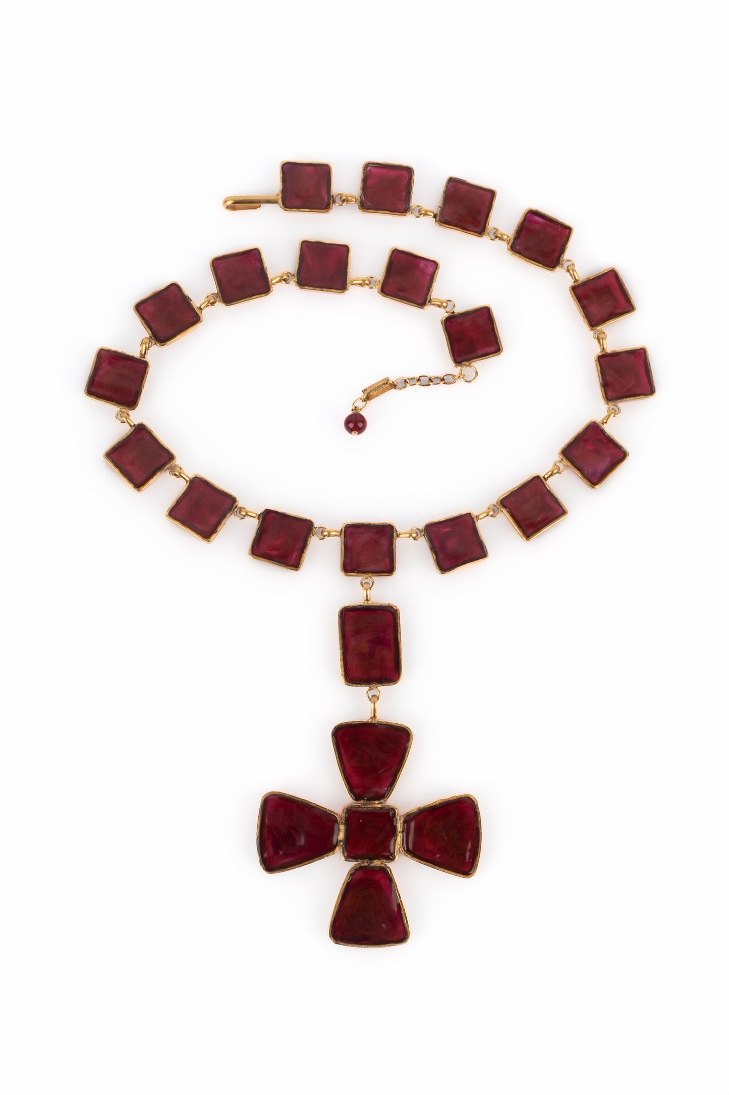 Collier croix Augustine