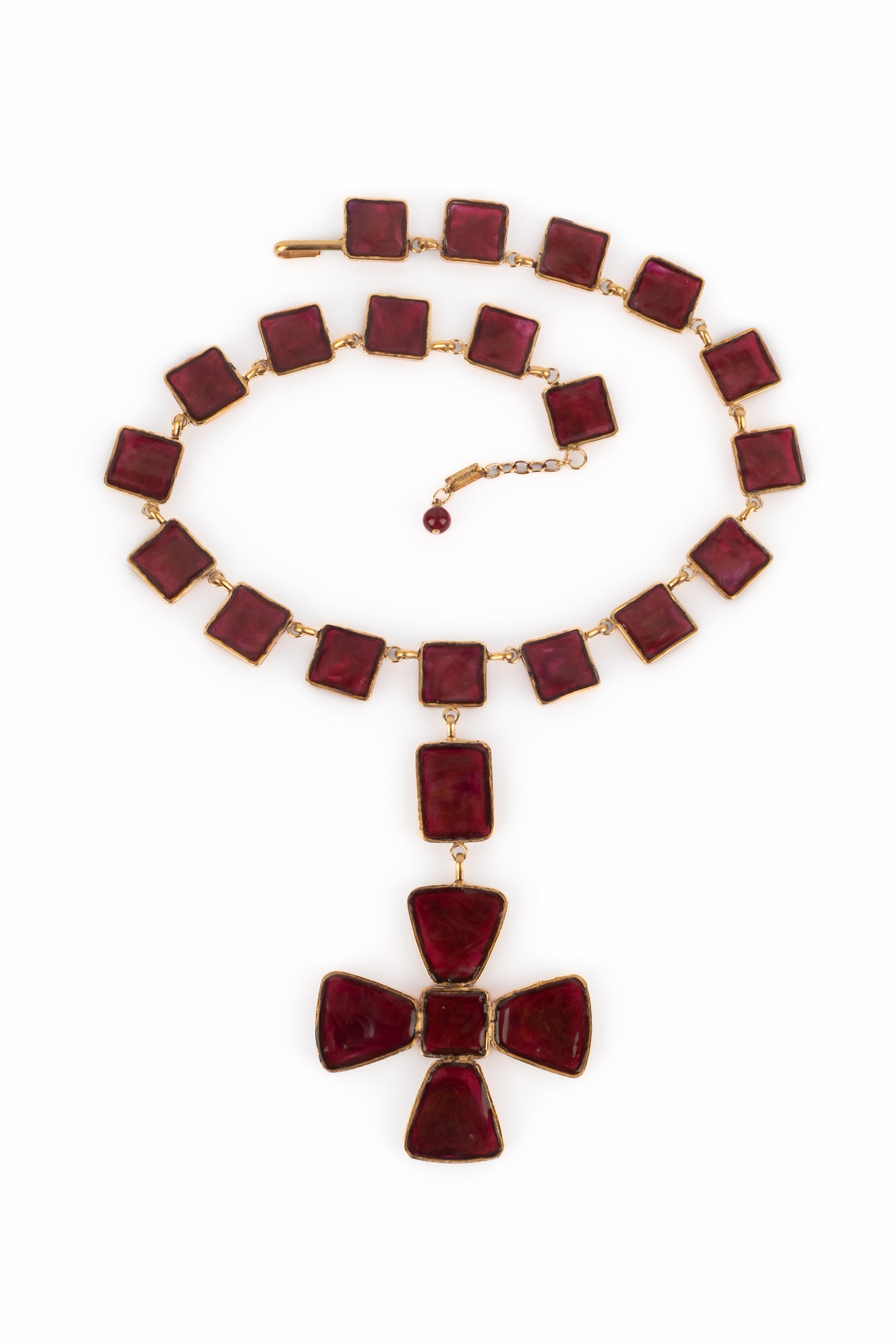Collier croix Augustine
