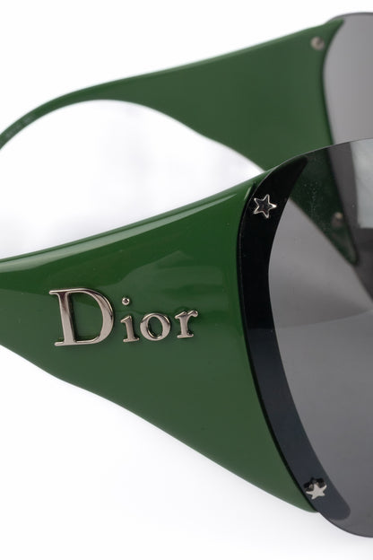 Lunettes de soleil "Masque Ski" Christian Dior 2000's