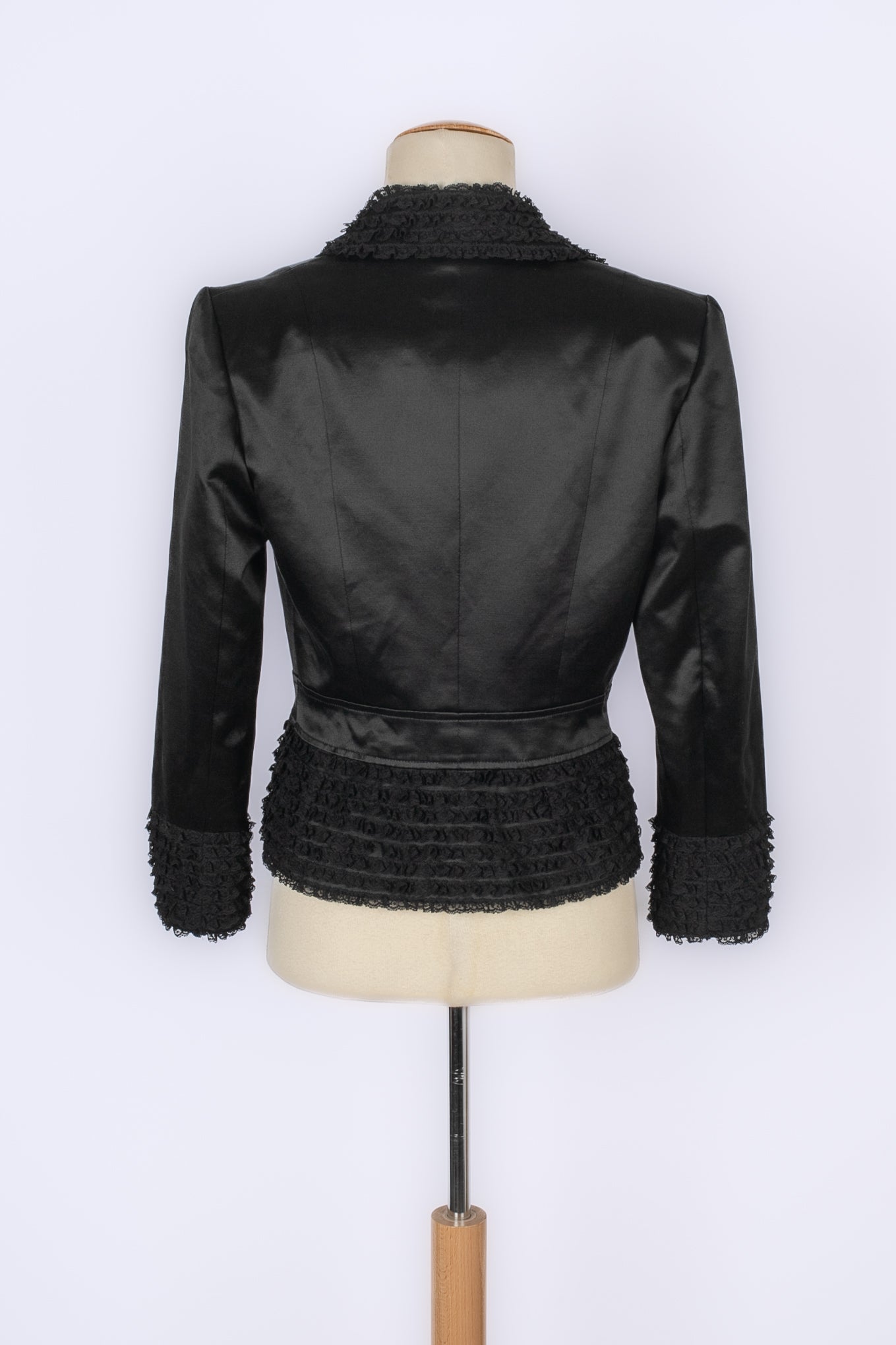 Veste noire Galliano