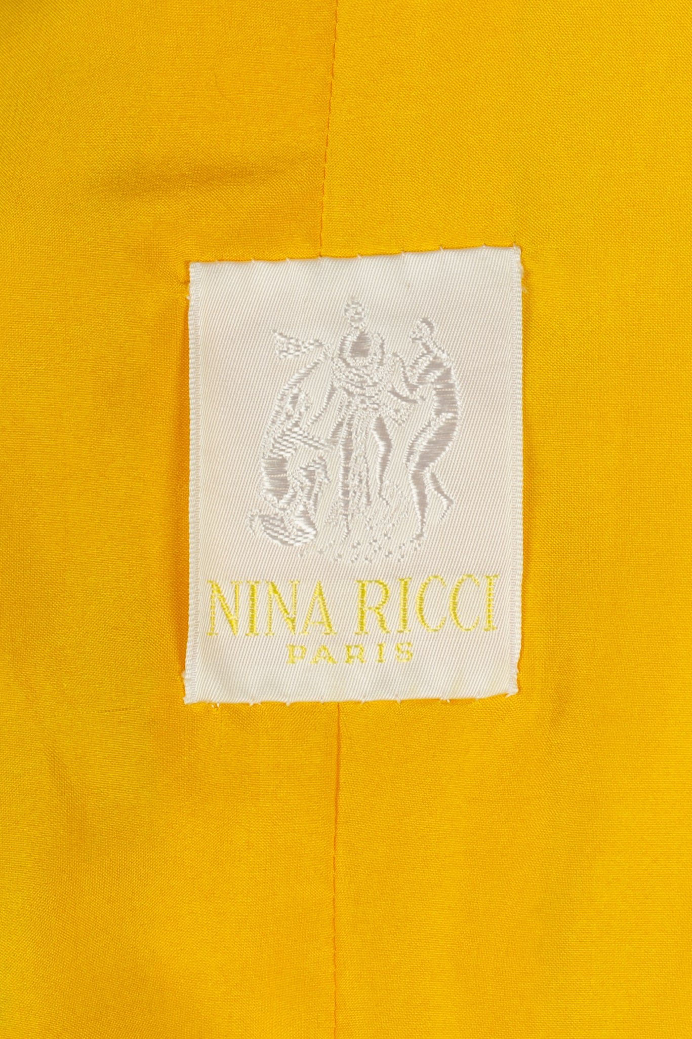 Robe fleurie Nina Ricci Haute Couture 1986
