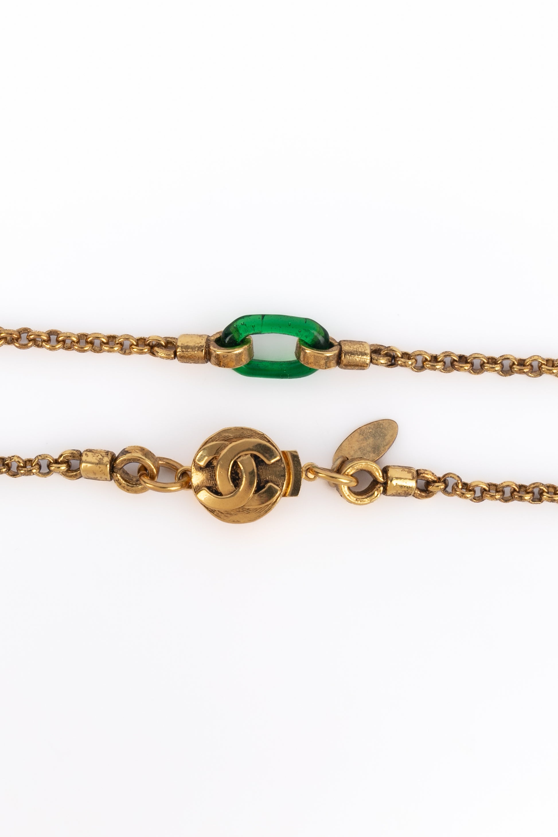 Collier fin Chanel 1980's