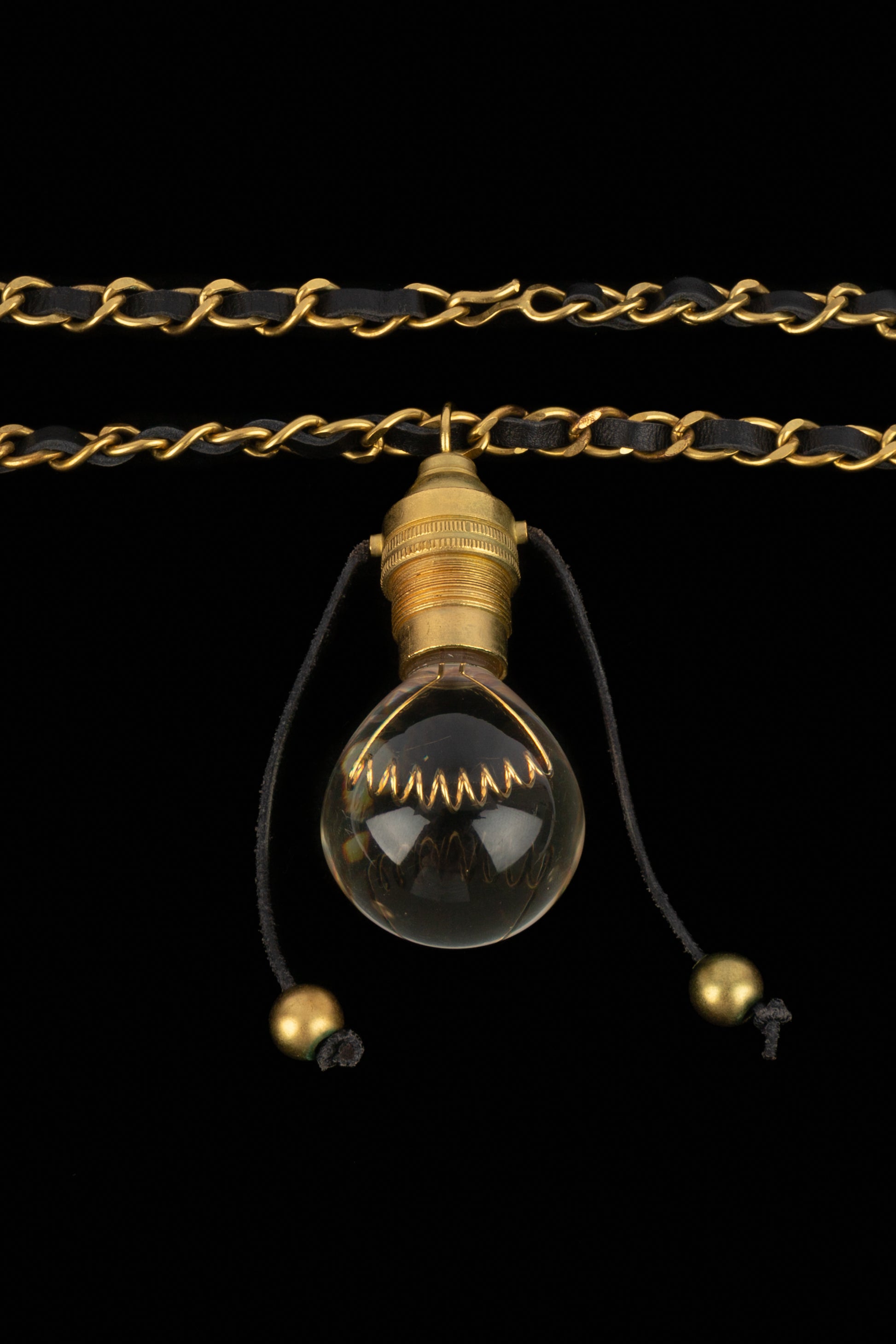 Collier "Ampoule" Chanel Eté 1994