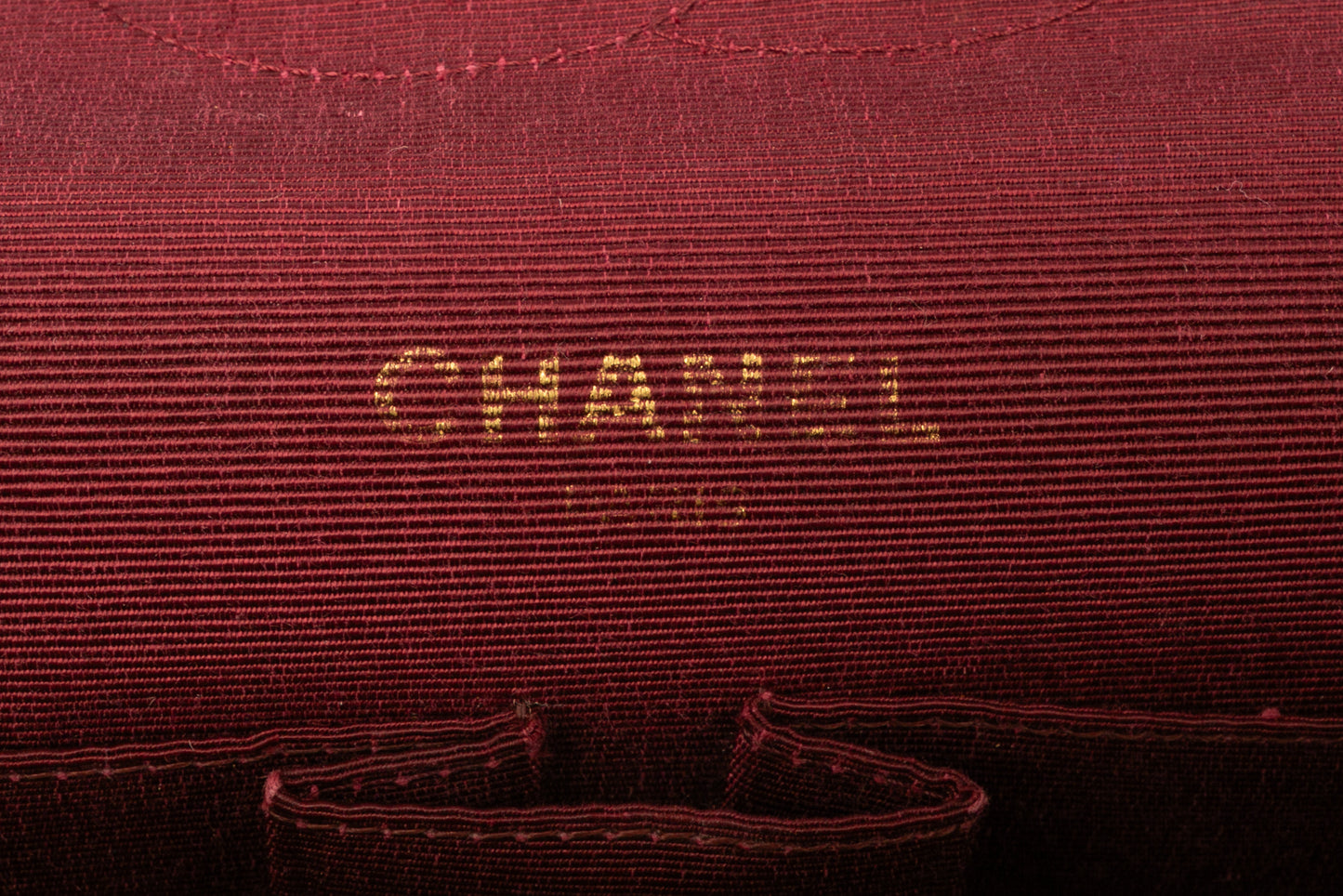 Sac classique en jersey Chanel 1970's