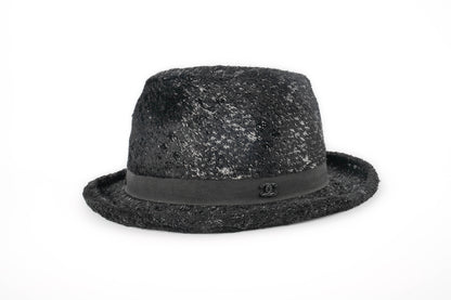 Chapeau en velours Chanel 