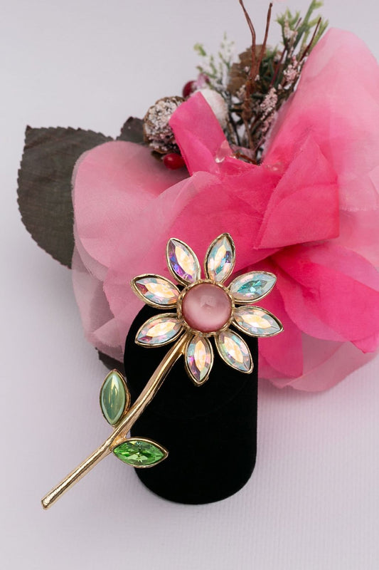 Broche fleur Christian Lacroix