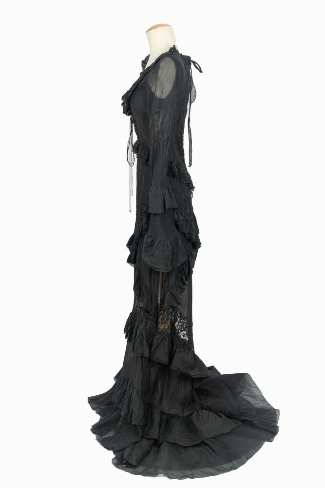 Longue robe en soie Emilio Pucci