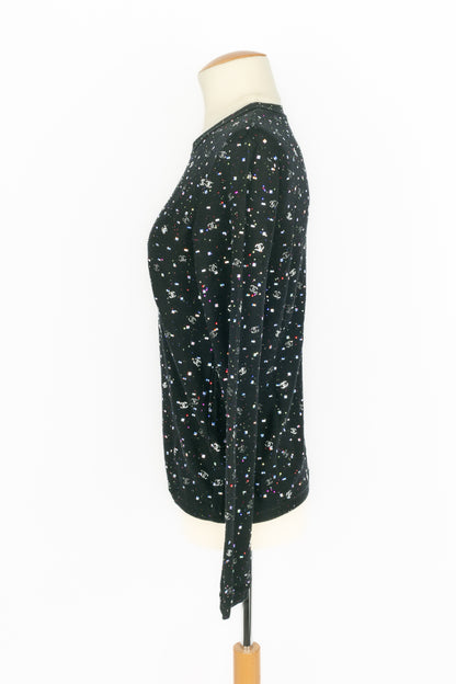 Top à paillettes Chanel