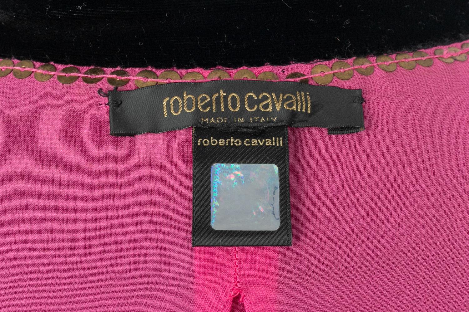 Robe manteau Roberto Cavalli