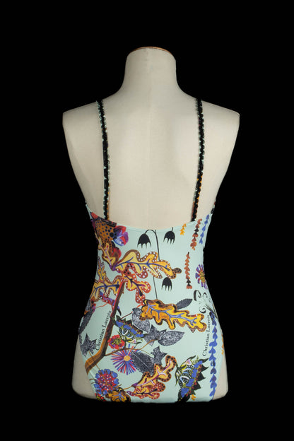 Maillot de bain fleuri Christian Lacroix