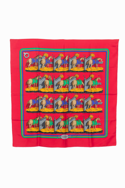 Foulard / Carré "Ecurie" Hermès