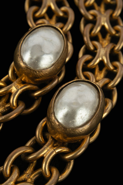 Parure Chanel X atelier Denez circa 1975