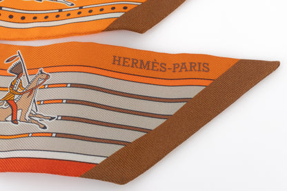Twilly en soie Hermès