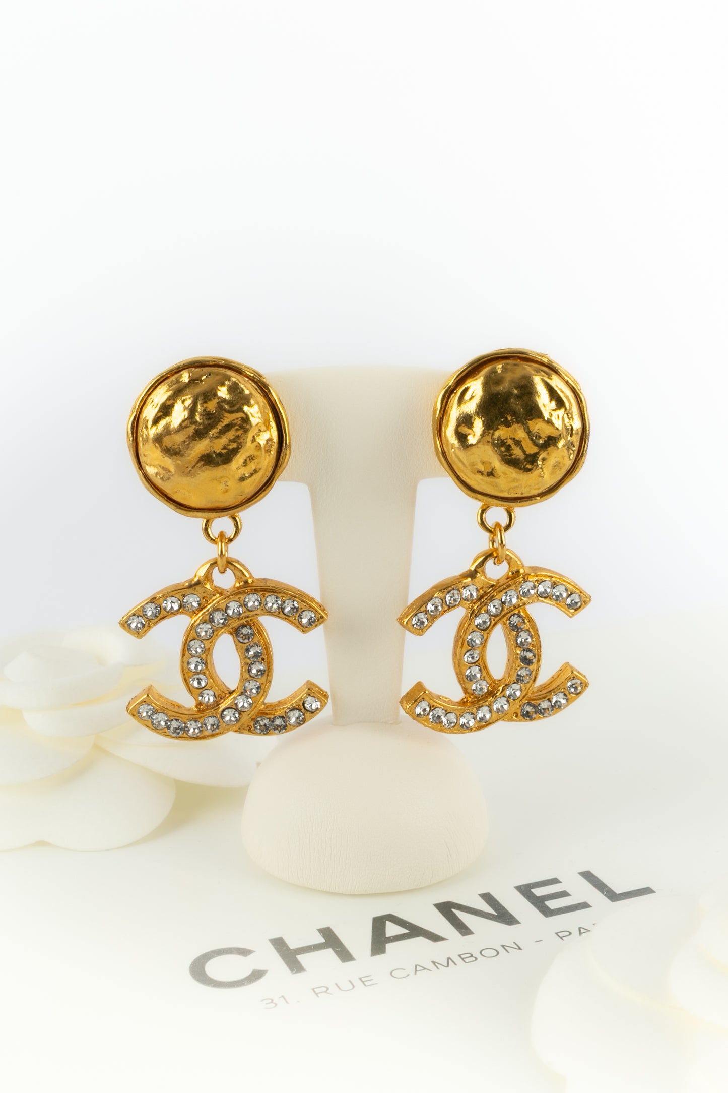 Boucles d'oreilles cc Chanel