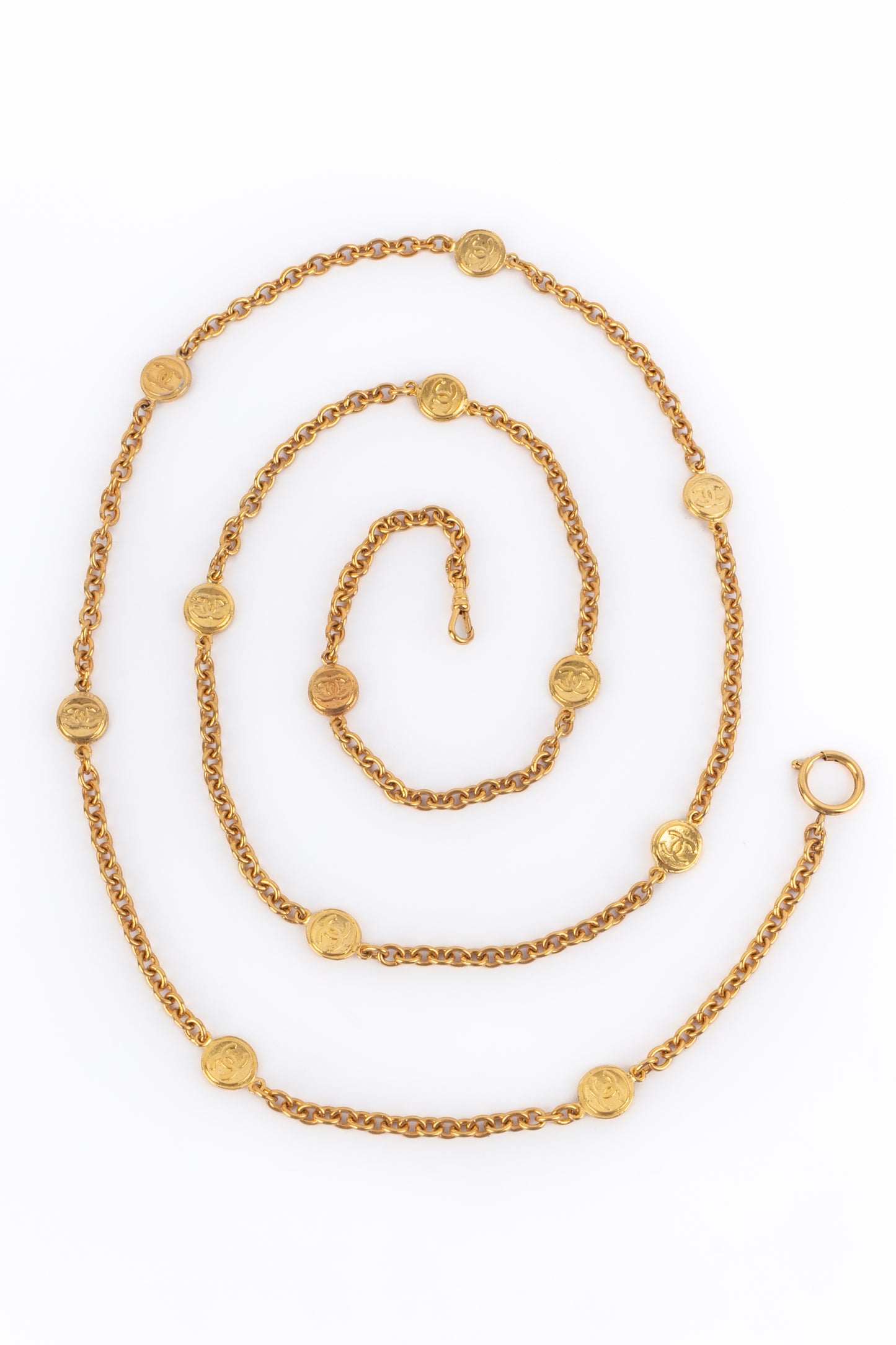 Collier cc Chanel 1985-1990