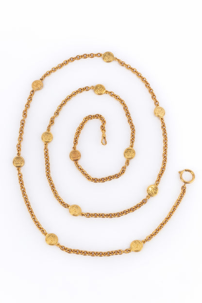 Collier cc Chanel 1985-1990