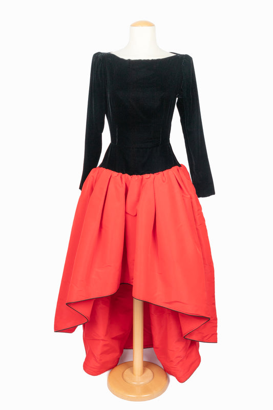 Maxi robe Yves Saint Laurent Hiver 1988