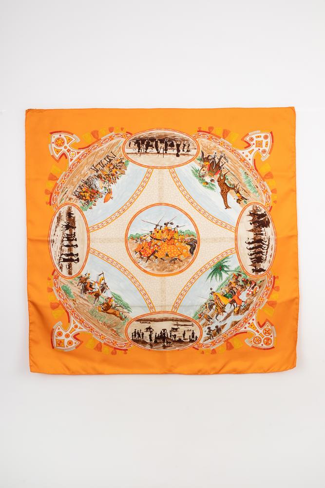 Foulard / Carré "Cavaliers peuls" Hermès